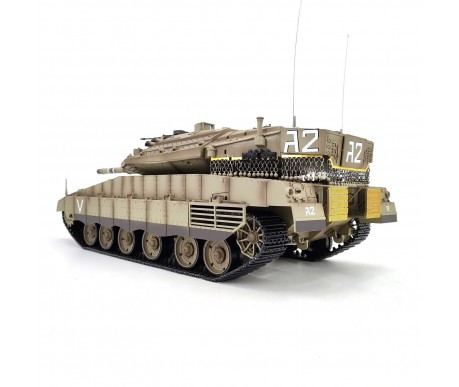 Радиоуправляемый танк Heng Long Merkava MK4 V7.0 масштаб 1:16 2.4G - 3958-1-V7