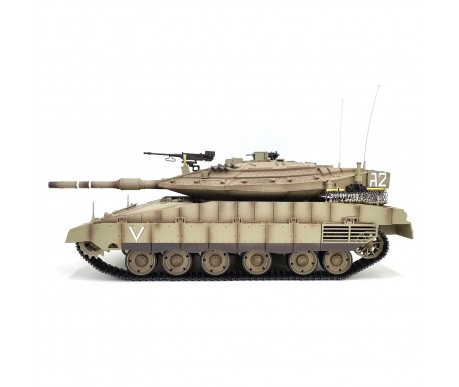 Радиоуправляемый танк Heng Long Merkava MK4 V7.0 масштаб 1:16 2.4G - 3958-1-V7