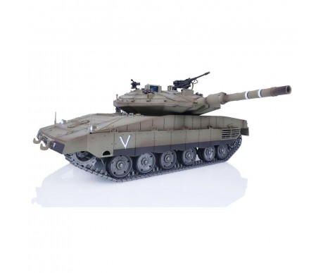 Радиоуправляемый танк Heng Long Merkava MK4 PRO V7.0 масштаб 1:16 2.4G - 3958-1PRO V7.0