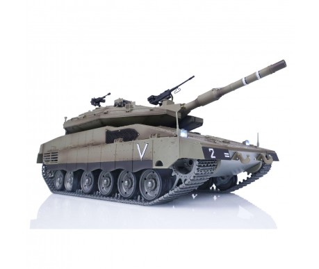 Радиоуправляемый танк Heng Long Merkava MK4 PRO V7.0 масштаб 1:16 2.4G - 3958-1PRO V7.0