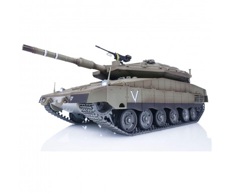 Радиоуправляемый танк Heng Long Merkava MK4 PRO V7.0 масштаб 1:16 2.4G - 3958-1PRO V7.0