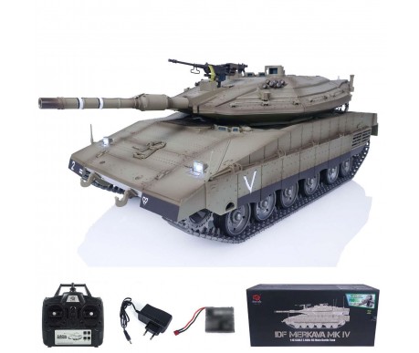 Радиоуправляемый танк Heng Long Merkava MK4 PRO V7.0 масштаб 1:16 2.4G - 3958-1PRO V7.0