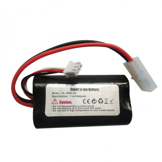 Аккумулятор Heng Long Li-Ion 7.4V 1800 mAh - HL-18650-2S