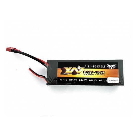 Аккумулятор  Li-Po 7.4 3900mah 25C