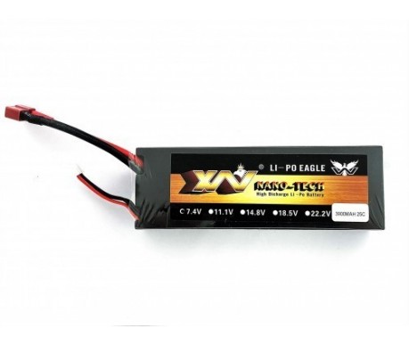 Аккумулятор  Li-Po 7.4 3900mah 25C