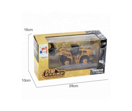 Металлический погрузчик 1:50 HUI NA TOYS HN1716