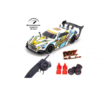 Радиоуправляемая машина для дрифта Nissan GTR R354WD RTR масштаб 1:14 2.4G