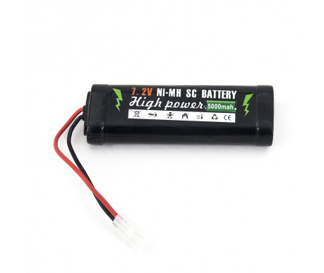 Аккумулятор Ni-Mh 7.2V 5000 mAh (разъем Tamiya) - HJ-5000-72