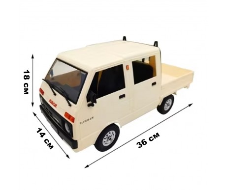 Радиоуправляемый грузовичок WPL D-32 (белый, 2WD, 1:10) - WPLD-32-WHITE