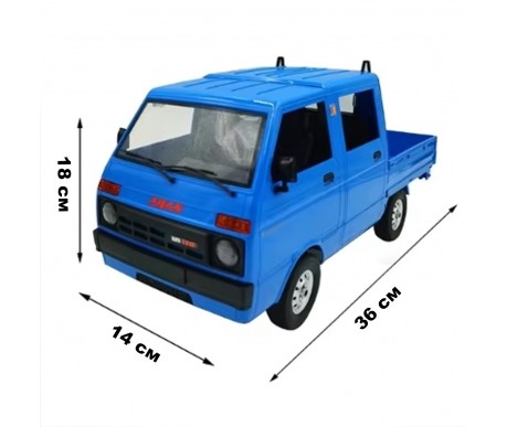 Радиоуправляемый грузовичок WPL D-32 (синий, 2WD, 1:10) - WPLD-32-BLUE