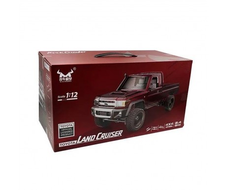 Радиоуправляемый внедорожник Toyota Land Cruiser 1:12 - MN-82PRO-GREY