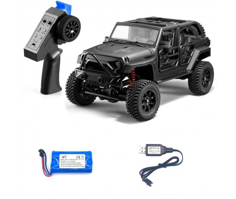 Радиоуправляемый внедорожник Wrangler 4WD 1:12 - MN-128-BLACK