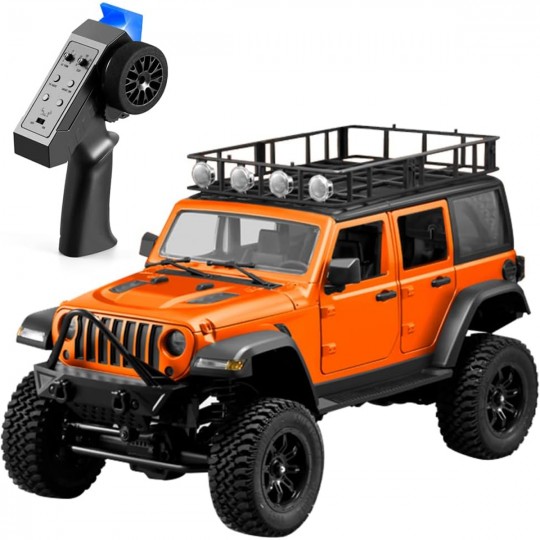 Радиоуправляемый внедорожник Wrangler 4WD 1:12 - MN-128-ORANGE