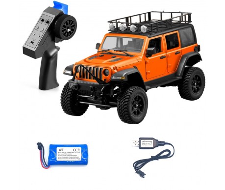 Радиоуправляемый внедорожник Wrangler 4WD 1:12 - MN-128-ORANGE