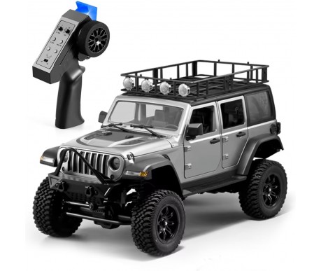 Радиоуправляемый внедорожник Wrangler 4WD 1:12 - MN-128-SILVER