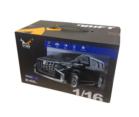 Радиоуправляемая машина для дрифта Alphard 2WD 1:16 (гироскоп, LED подсветка) - MN-68-WHITE