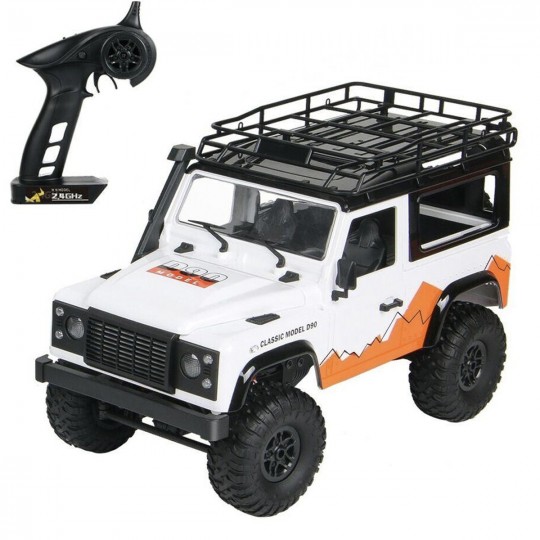 Радиоуправляемый внедорожник Defender D90 4WD 1:12 - MN-99-WHITE