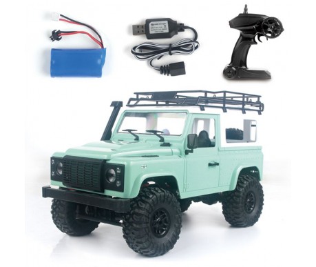 Радиоуправляемый внедорожник Land Rover Defender 4WD 1:12 - MN-90-GREEN