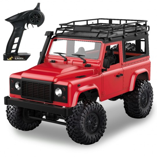 Радиоуправляемый внедорожник Land Rover Defender 4WD 1:12 - MN-90-RED