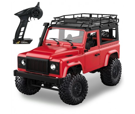 Радиоуправляемый внедорожник Land Rover Defender 4WD 1:12 - MN-90-RED