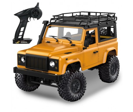 Радиоуправляемый внедорожник Land Rover Defender 4WD 1:12 - MN-90-YELLOW