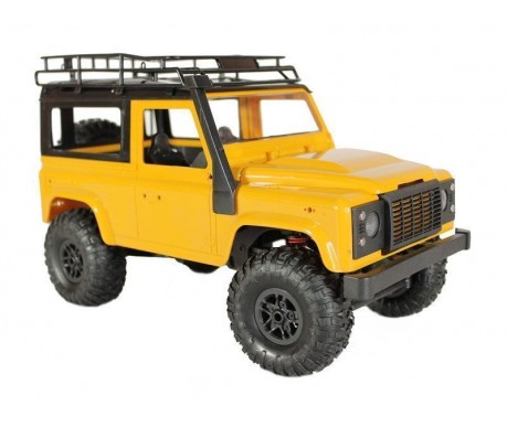 Радиоуправляемый внедорожник Land Rover Defender 4WD 1:12 - MN-90-YELLOW