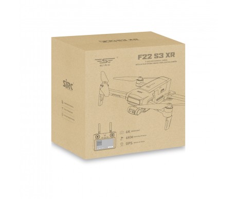 Квадрокоптер SJRC F22 X3 PRO+ 2АКБ, пульт с экраном 3-AXIS 4K EIS 5G GPS