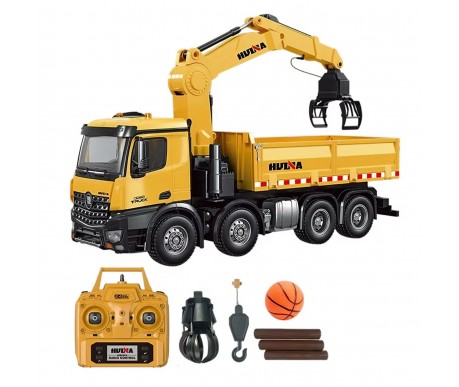 Радиоуправляемый самосвал-кран-погрузчик HuiNa Toys 1:14 - HN1538