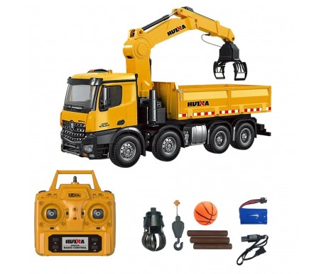 Радиоуправляемый самосвал-кран-погрузчик HuiNa Toys 1:14 - HN1538