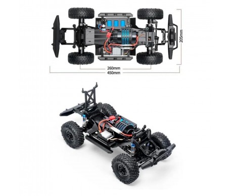 Радиоуправляемый краулер HB Beast Climbing (43 см, 4WD, 1:10) - HB-ZP1009