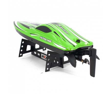 Радиоуправляемый катер Chasing Waves PRO с сумкой (41 см, 55 км/ч, Brushless) - HJ818PRO-GREEN-BAG