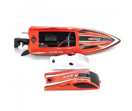 Радиоуправляемый катер Chasing Waves PRO с сумкой (41 см, 55 км/ч, Brushless) - HJ818PRO-RED-BAG