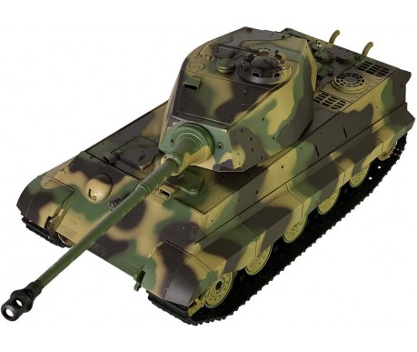 Радиоуправляемый танк Heng Long King Tiger S version V7.0 масштаб 1:16 - 3888A-1-Upg-V7
