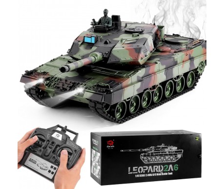 Радиоуправляемый танк Heng Long Leopard 2A6 V7.0 1:16 - HL-3889-1-V7