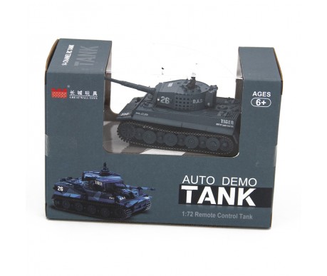 Радиоуправляемый танк Great Wall Tiger (серый, 49MHz, 1:72) - 2117-4