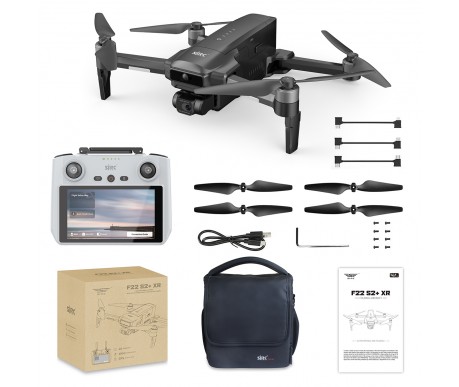 Квадрокоптер SJRC F22 X2 PRO+ OAS, пульт с экраном 2-AXIS 4K EIS 5G GPS