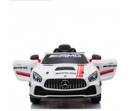 Детский электромобиль Hollicy Mercedes GT4 AMG White 12V - SX1918S-WHITE