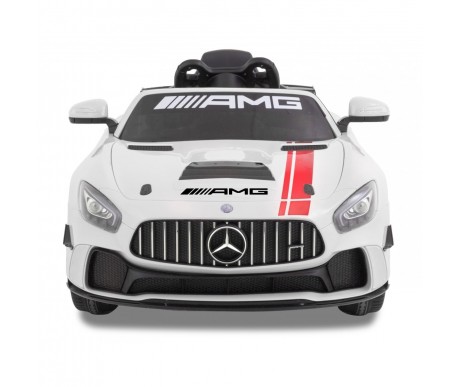 Детский электромобиль Hollicy Mercedes GT4 AMG White 12V - SX1918S-WHITE
