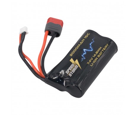 Аккумулятор Speed Storm Li-ion 18650 7.4V 2000 mAh разъем T-plug (Deans) - SS-2S2000-D