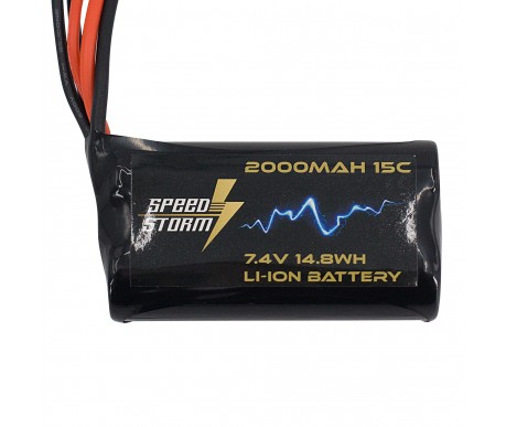 Аккумулятор Speed Storm Li-ion 18650 7.4V 2000 mAh разъем XT60 - SS-2S2000-XT60