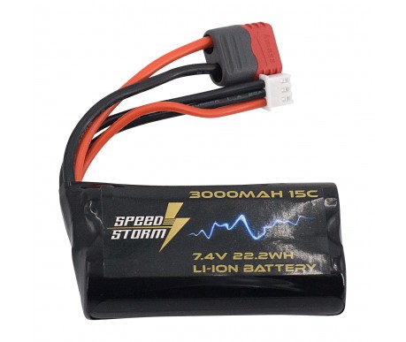 Аккумулятор Speed Storm Li-ion 18650 7.4V 3000 mAh разъем T-plug (Deans) - SS-2S3000-D