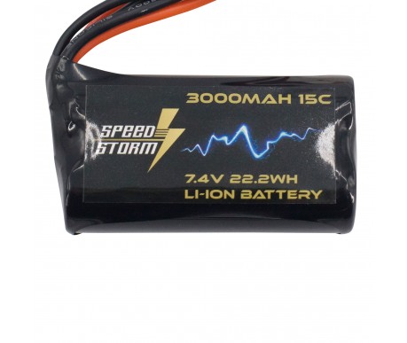 Аккумулятор Speed Storm Li-ion 18650 7.4V 3000 mAh разъем T-plug (Deans) - SS-2S3000-D