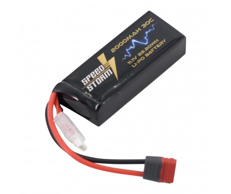 Аккумулятор Speed Storm Li-Po 11.1V 30C 2000 mAh разъем T-plug (Deans) - SS-3S2000-30-D