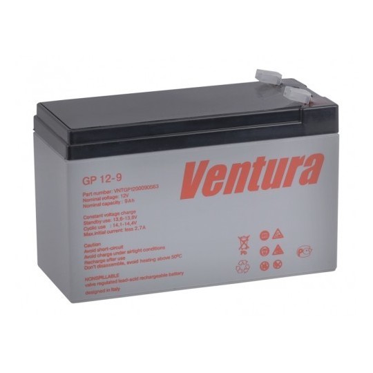 Аккумулятор Для Электромобиля 12V 9Ah Ventura GP12-9