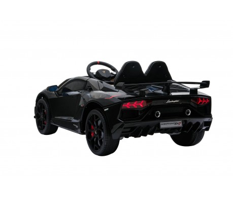 Детский электромобиль Lamborghini SVJ 12V - BLACK - HL328