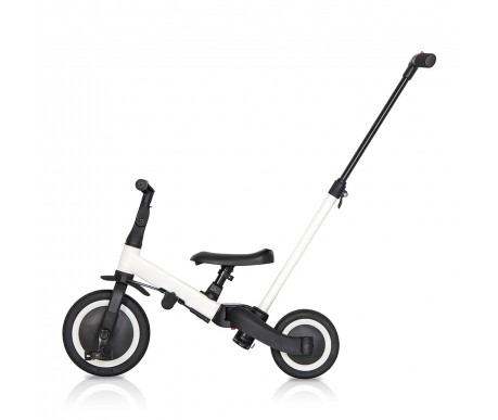 Детский беговел-велосипед 6в1 с родительской ручкой, белый - TR008-WHITE