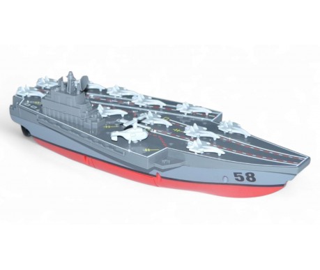 Военный корабль на радиоуправлении