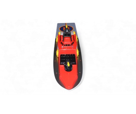 Пожарный корабль на радиоуправлении с посадочной площадкой