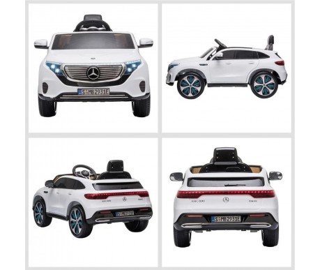 Детский электромобиль Mercedes EQC 400 12V 2WD - HL378-WHITE
