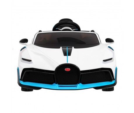 Детский электромобиль Bugatti Divo (белый лак, 12V) - HL338